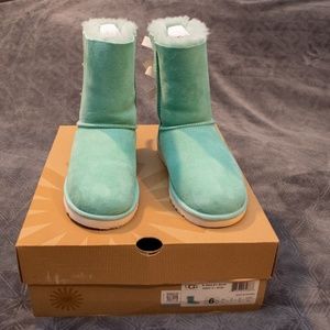 Bailey Bow Ugg Boots - Surf Spray
